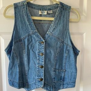 Denim vest